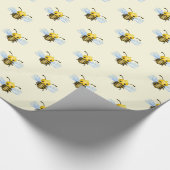 リトルクイーンビーラッピング紙 ラッピングペーパー (角)