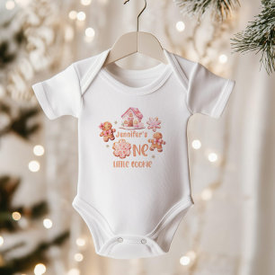 リトルクッキー クリスマス 1歳の誕生日 ベビーボディスーツ