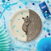 リトルクブベア登山ツリー ペーパープレート (パーティー)