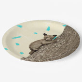 リトルクブベア登山ツリー ペーパープレート (アングル)