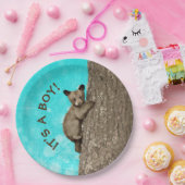 リトルクブベア登山ツリー ペーパープレート (パーティー)