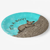 リトルクブベア登山ツリー ペーパープレート (アングル)