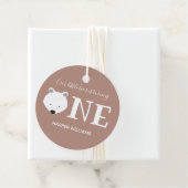 リトルクマ1匹の動物の最初の誕生日 フェイバータグ (インサイチュ)