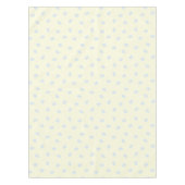 リトルクラウドパステルイエロー テーブルクロス (正面)