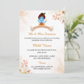 リトルクリシュナアンナパラシャン招待状カード 招待状 (スタンド正面)