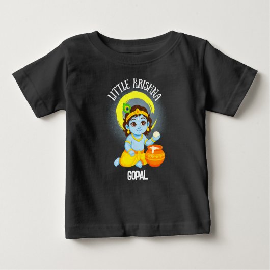 リトルクリシュナ ベビーTシャツ (正面)