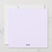 リトルクリスマスキャットライトガーランドウィンター魔法 シーズンカード (裏面)