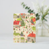 リトルクリスマスビレッジ シーズンポストカード (スタンド正面)