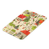 リトルクリスマスビレッジ マグネット (左側)