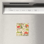 リトルクリスマスビレッジ マグネット (インサイチュ (食洗機))