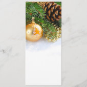 リトルクリスマスボー結婚ルのメニュー メニュー (裏面)