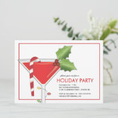 リトルクリスメリーマスカクテルホリデーパーティー 招待状 (スタンド正面)