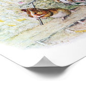 リトルクリッターチルドレンズブックイラストレーション ポスター (角)