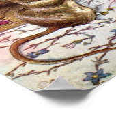 リトルクリッターチルドレンズブックイラストレーション ポスター (角)