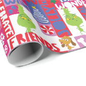 リトルグインチ |カラフルクリスマスパターン ラッピングペーパー (ロールコーナー)