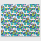 リトルグインチ |グラニメリーカルタカラフルーン ラッピングペーパー (フラット)