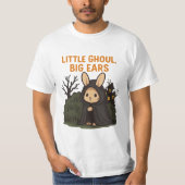 リトルグウルビッグイヤハロウィンカップルのシャツ Tシャツ (正面)