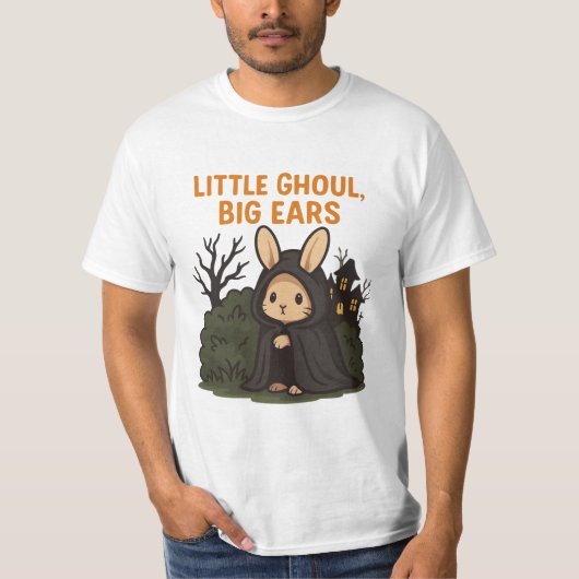 リトルグウルビッグイヤハロウィンカップルのシャツ Tシャツ (正面)