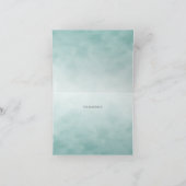 リトルグリーンバードフローラサンキューカード サンキューカード (内部)