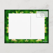 リトルグリーンマン ポストカード (裏面)