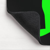 リトルグリーンマン マウスパッド (コーナー)