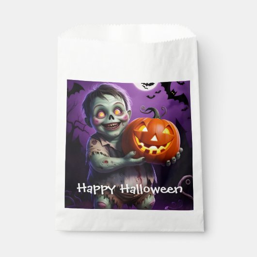 リトルグリーンモンスターカボチャの友人 フェイバーバッグ (正面)