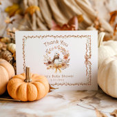 リトルグース秋男女兼用ベビーシャワー サンキューカード