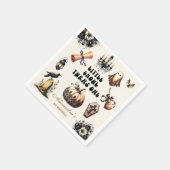 リトルグールファースト誕生日 スタンダードカクテルナプキン (角)