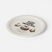 リトルグールファースト誕生日 ペーパープレート (アングル)