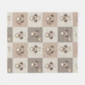 リトルコアラブリス フリースブランケット (正面(横))