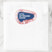 リトルコットンウッドキャニオン 楕円形シール (バッグ)