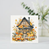 リトルコテージインオータムハロウィーン カード (スタンド正面)