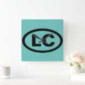 リトルコンプトン, ロードアイランド州 LC スクエア壁時計 (ホーム)