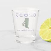 リトルコンプトン, RI郵便番号 – 02837 - Sakonnet, LC ショットグラス (裏面)