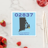 リトルコンプトン, RI郵便番号 – 02837 - Sakonnet, LC スタンダードカクテルナプキン (インサイチュ)