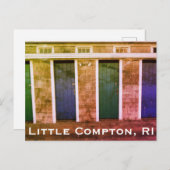 リトルコンプトンRIサマービーチカバナ(LC) ポストカード (正面/裏面)
