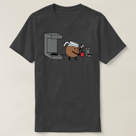 リトルコーヒー Tシャツ (デザイン正面)