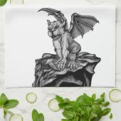 リトルゴーレムガルゴイル キッチンタオル (折り畳み)