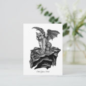 リトルゴーレムガルゴイル ポストカード (スタンド正面)