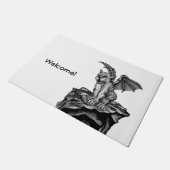 リトルゴーレムガーゴイル ドアマット (アングル)