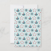 リトルサイリングボーツ招待状 招待状 (裏面)