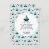 リトルサイリングボーツ招待状 招待状 (正面/裏面)