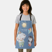 リトルサファリアニマルおもしろい エプロン (インサイチュ)