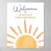 リトルサンシャインガールボホサン誕生日ウェルカム ポスター (正面)