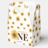 リトルサンシャインサンフラワー1st誕生日 フェイバーボックス (オープン)