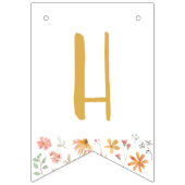 リトルサンシャインハッピーバースデーバナー バンティングフラッグ (第2の旗)