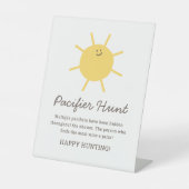 リトルサンシャインパシファイヤー狩りベビーシャワーゲーム 台座サイン (正面)