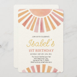 リトルサンシャインファースト誕生 招待状