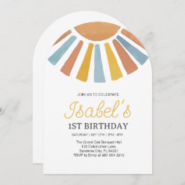 リトルサンシャインファースト誕生 招待状