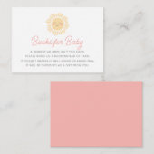 リトルサンシャインベビーシャワーベビー エンクロージャーカード (正面/裏面)